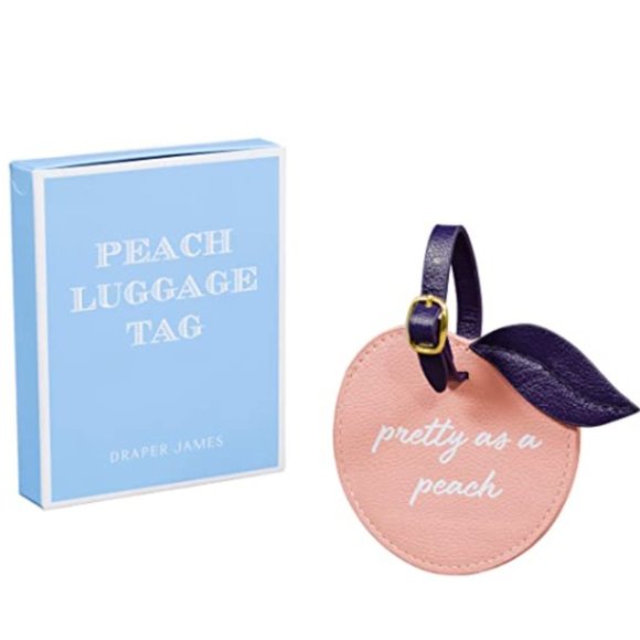 Draper James Women's Luggage Tag Pretty As A Peach - Picture 3 of 8
